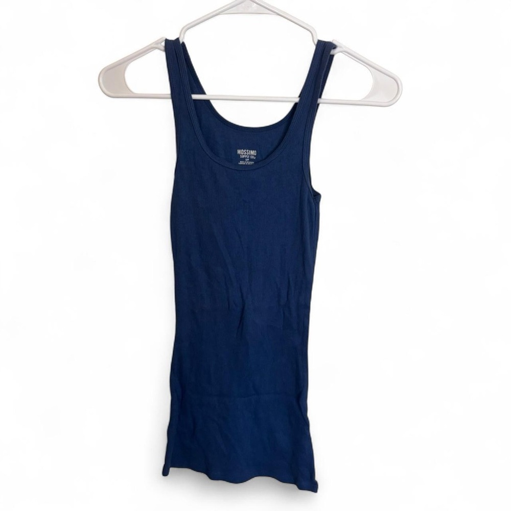 Mossimo Supply Co. Deep Blue Tank Top